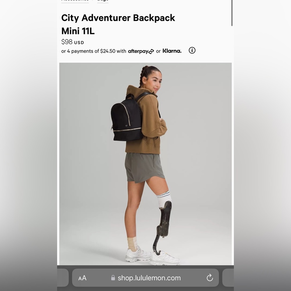 Lululemon city adventurer backpack